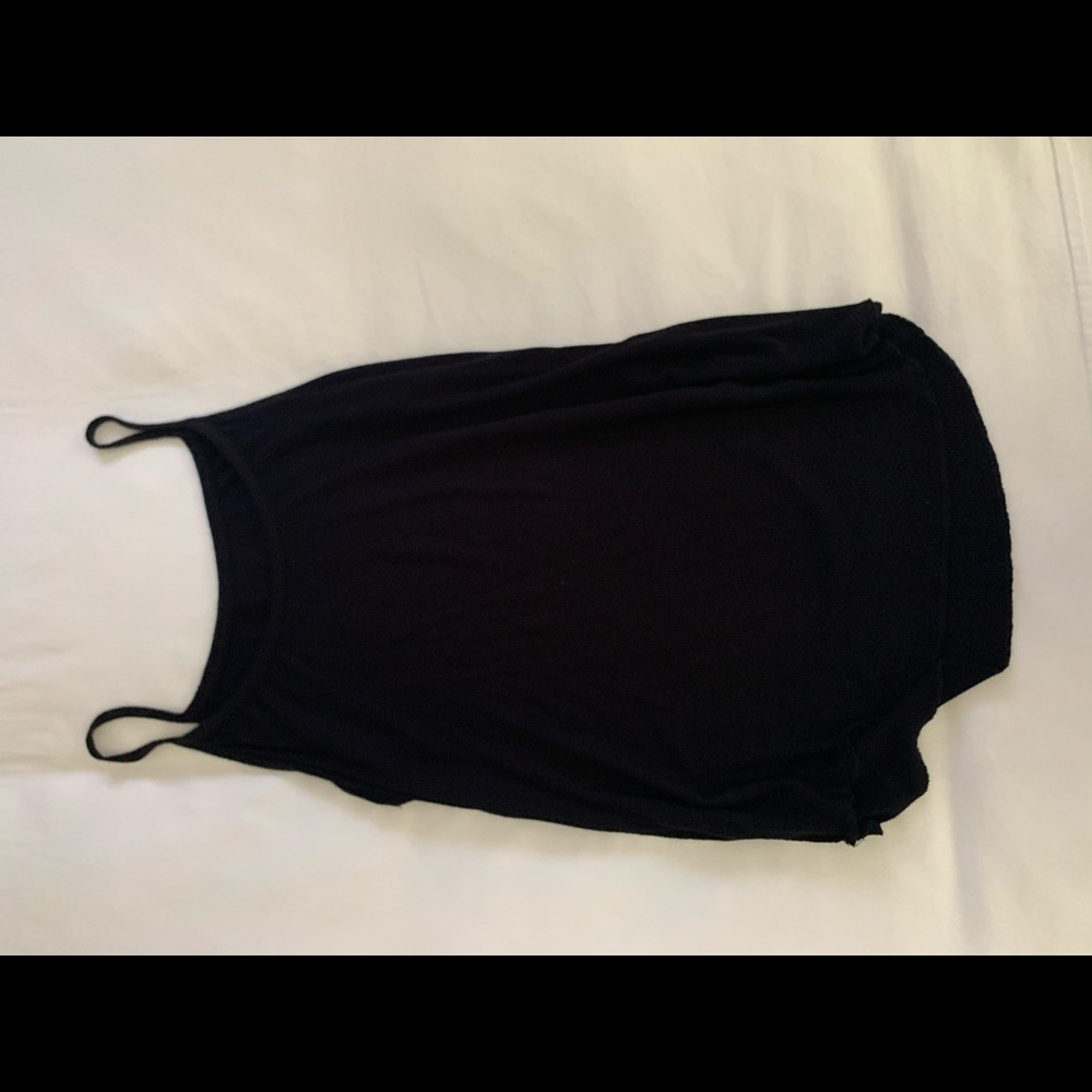 black tank top